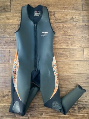 Camaro Austria Wetsuit F.J. Freefall Sleeveless sz XL 54 Neoprene Front Zipper